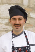 lo Chef del ristorante Antico Muro, Guido Mingarelli